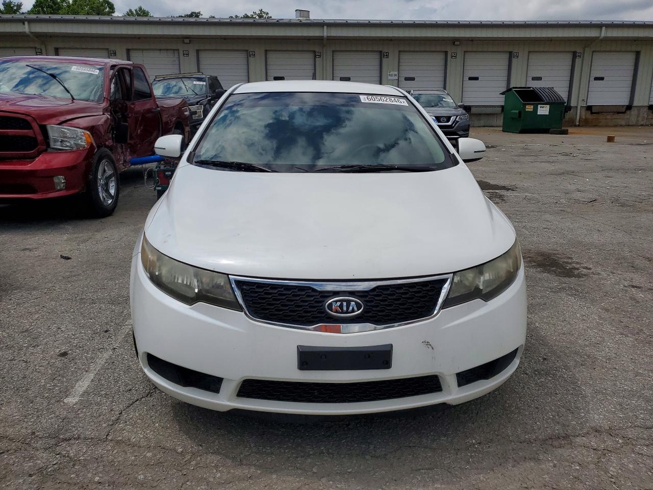 2012 Kia Forte Ex Белый vin: KNAFU4A21C5510089