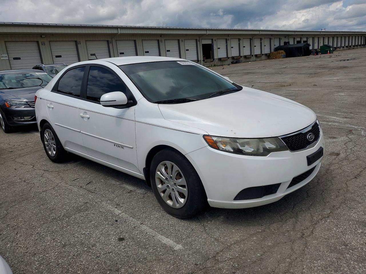 2012 Kia Forte Ex Белый vin: KNAFU4A21C5510089