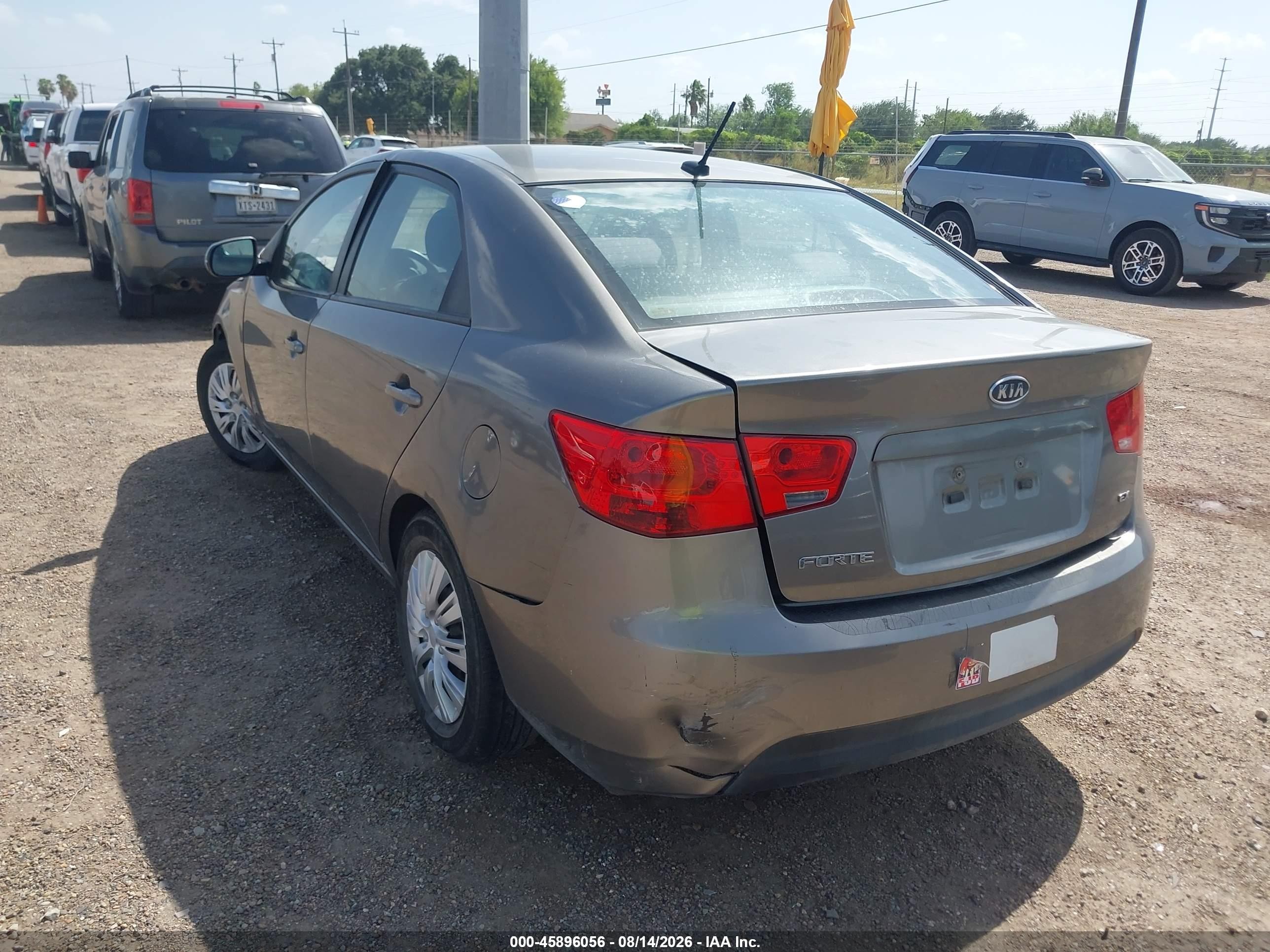 2012 Kia Forte Ex Gray vin: KNAFU4A21C5513641