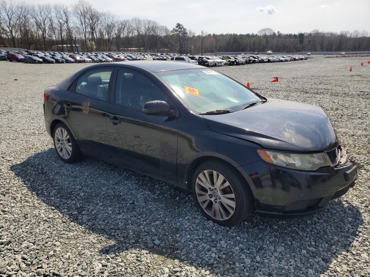 2012 Kia Forte Ex Black vin: KNAFU4A21C5520220