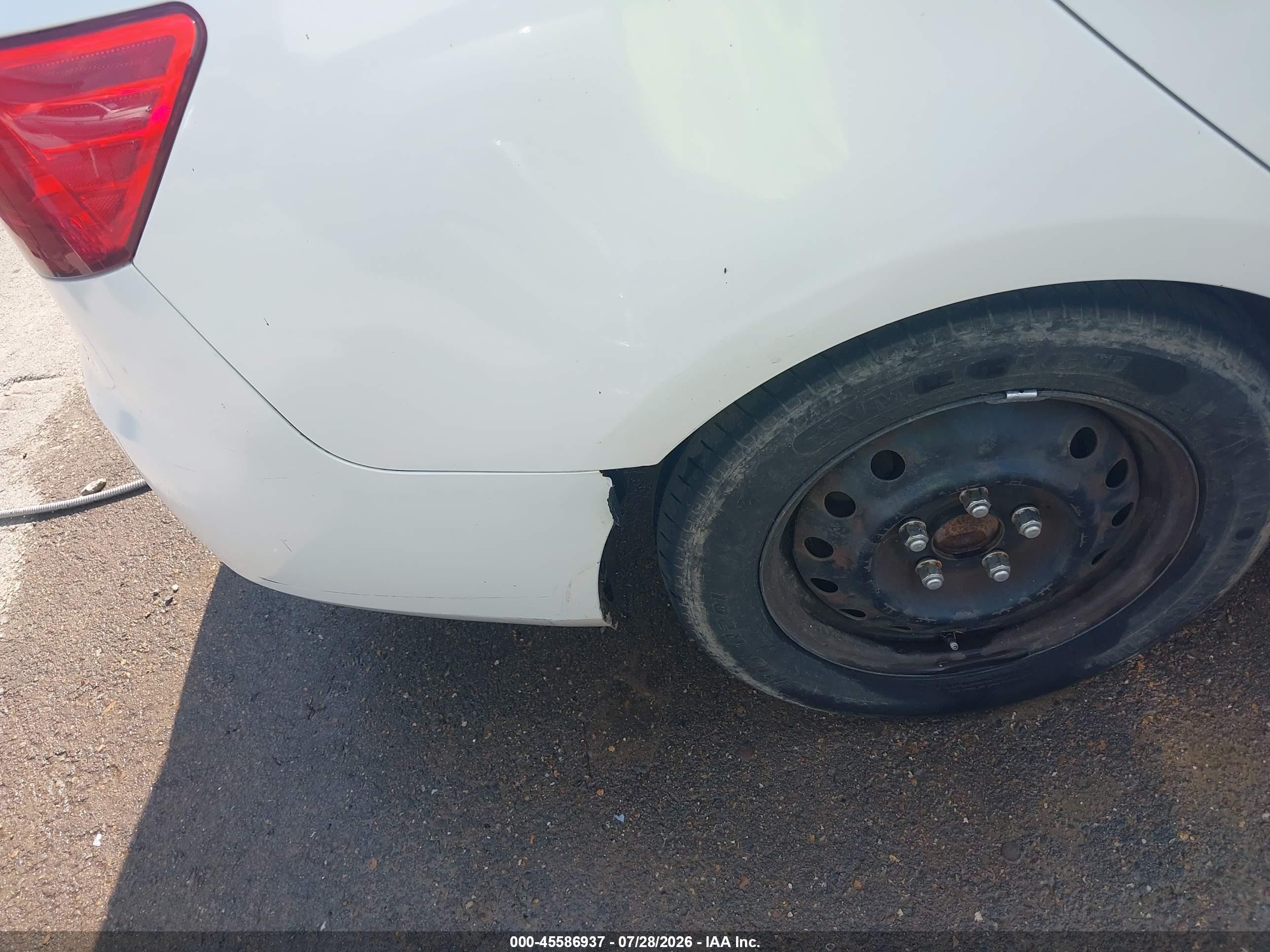 2012 Kia Forte Ex White vin: KNAFU4A21C5545294