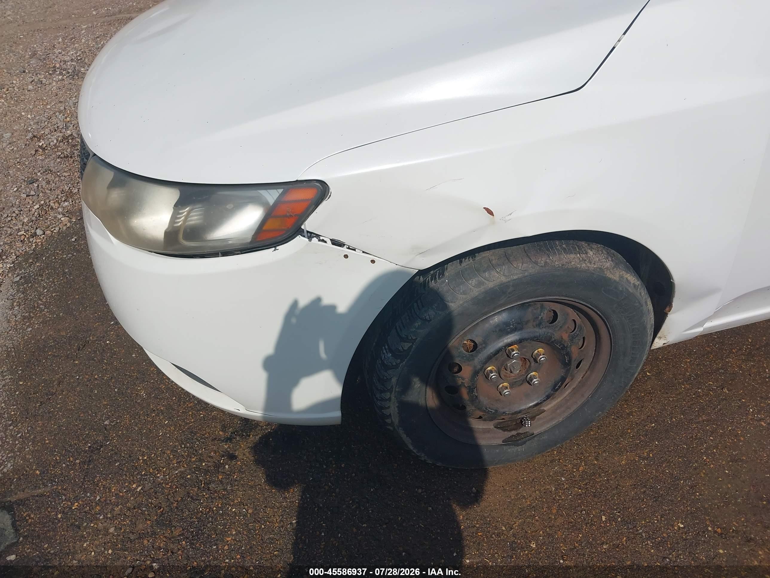 2012 Kia Forte Ex White vin: KNAFU4A21C5545294