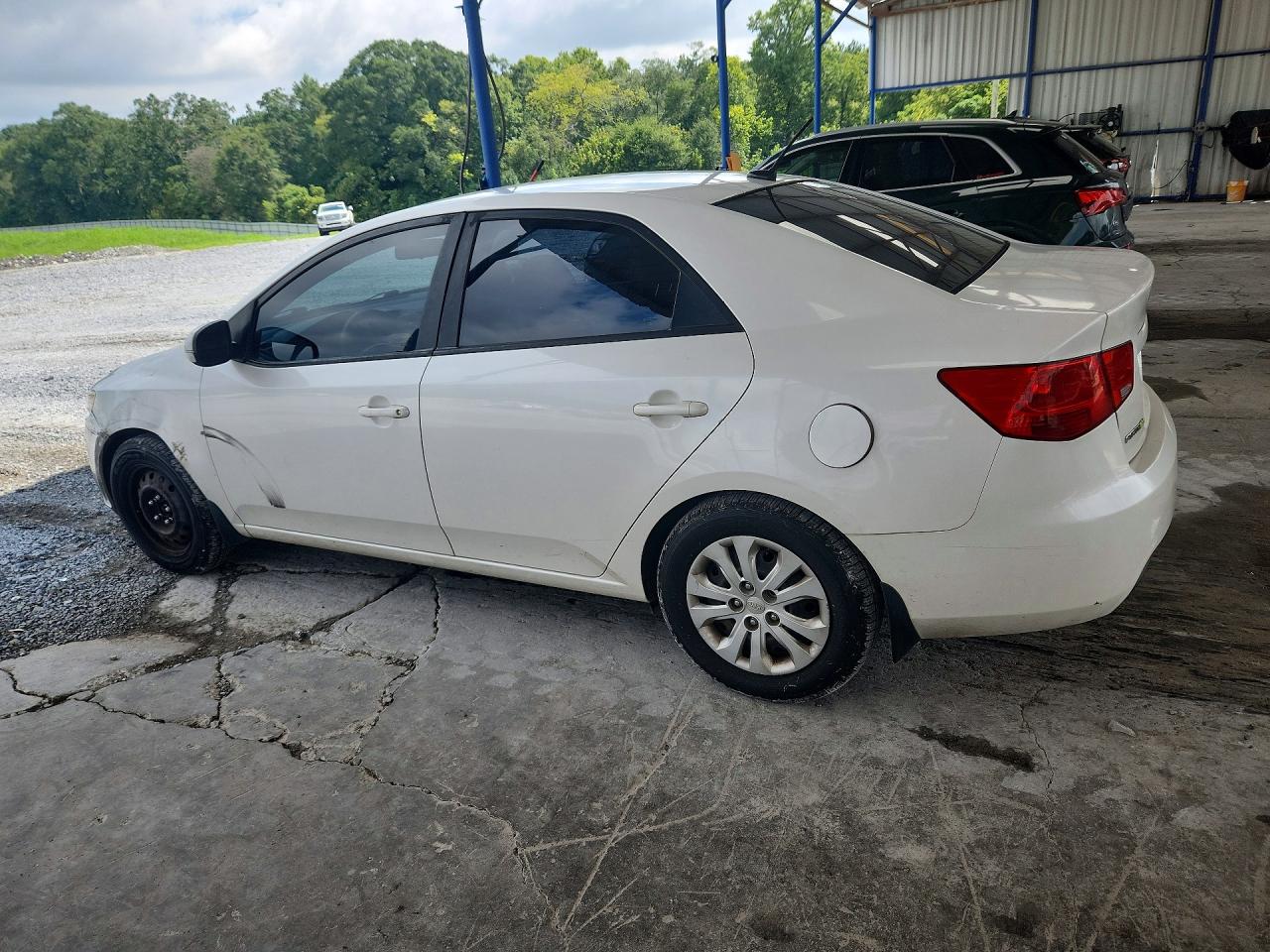 2012 Kia Forte Ex White vin: KNAFU4A21C5559101