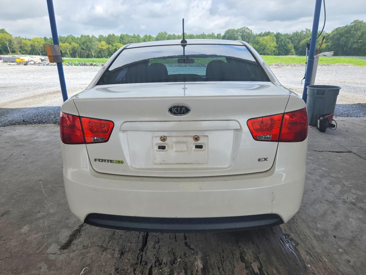 2012 Kia Forte Ex White vin: KNAFU4A21C5559101