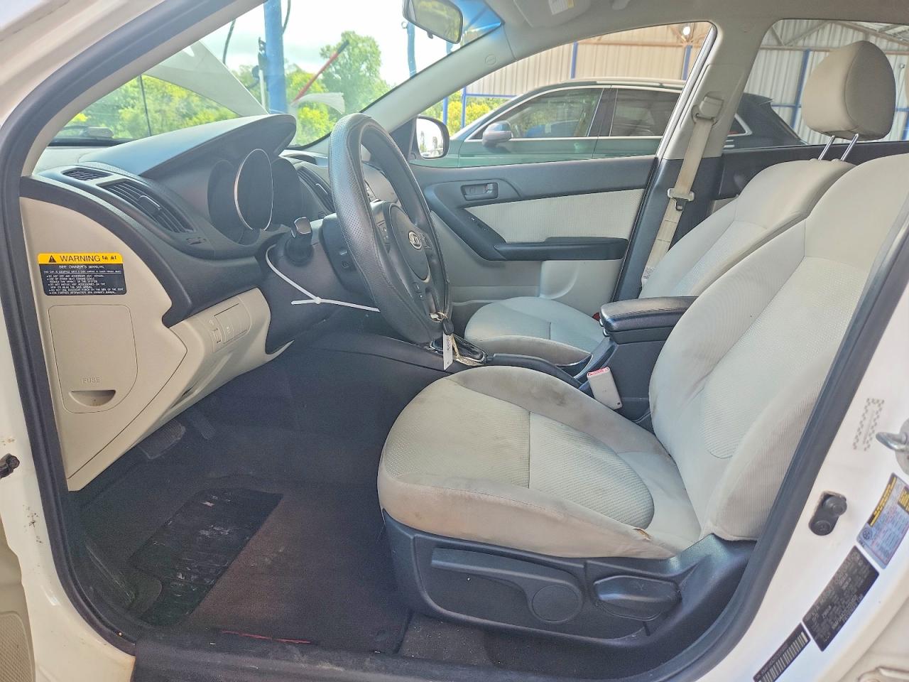 2012 Kia Forte Ex White vin: KNAFU4A21C5559101