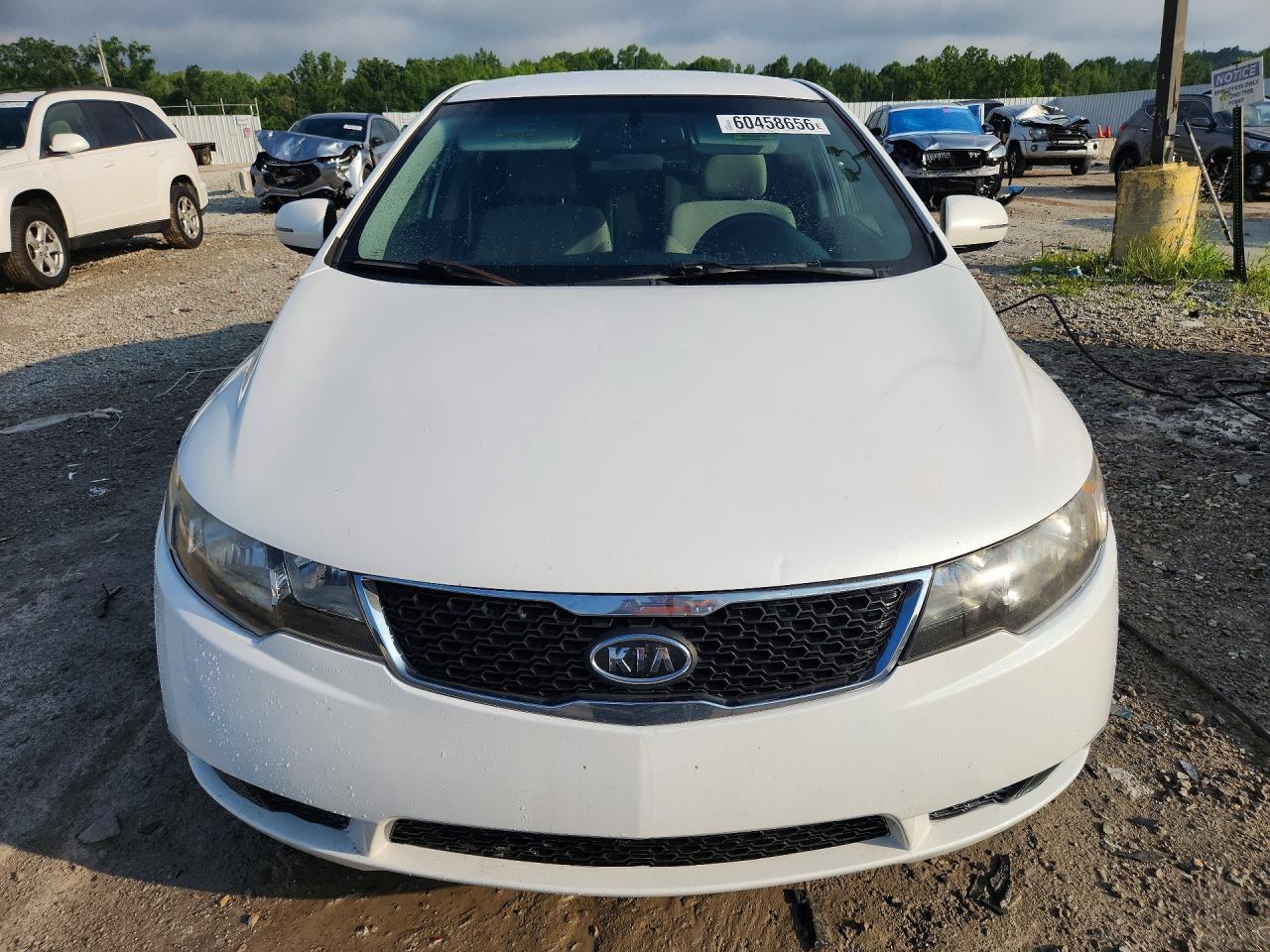 2012 Kia Forte Ex White vin: KNAFU4A21C5575220