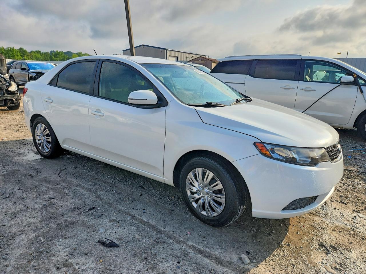 2012 Kia Forte Ex White vin: KNAFU4A21C5575220