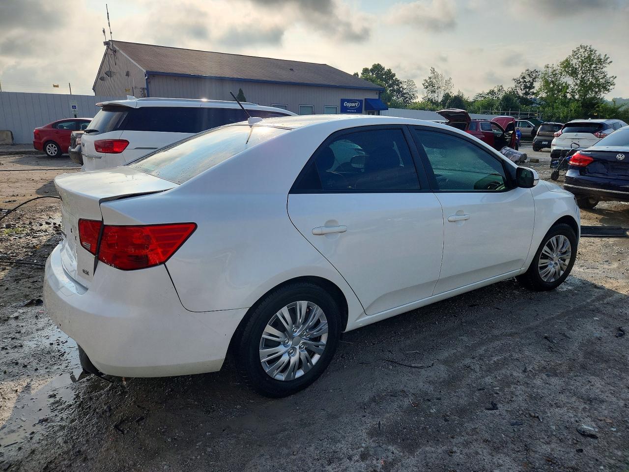 2012 Kia Forte Ex White vin: KNAFU4A21C5575220