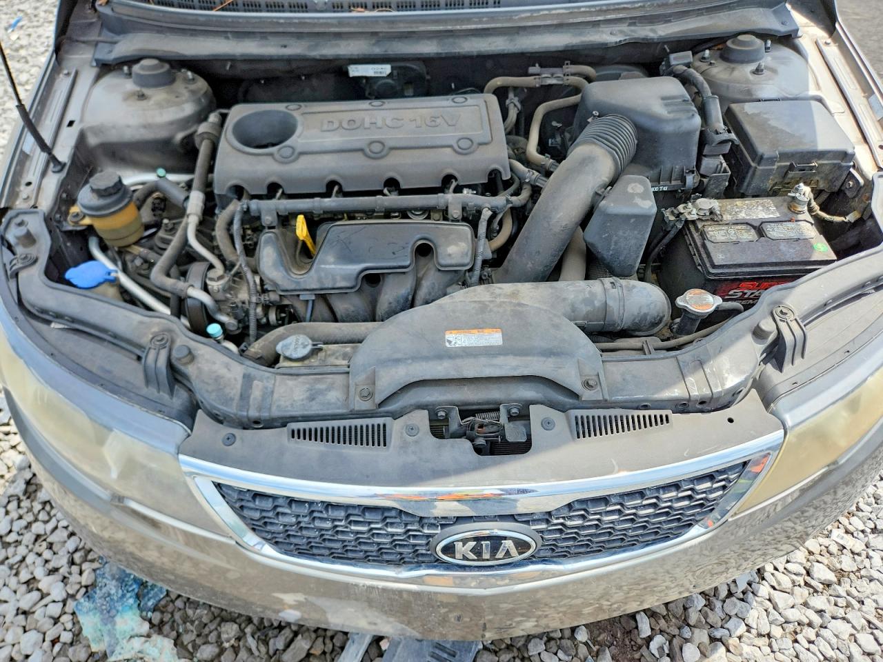 2012 Kia Forte Ex Gray vin: KNAFU4A21C5594110
