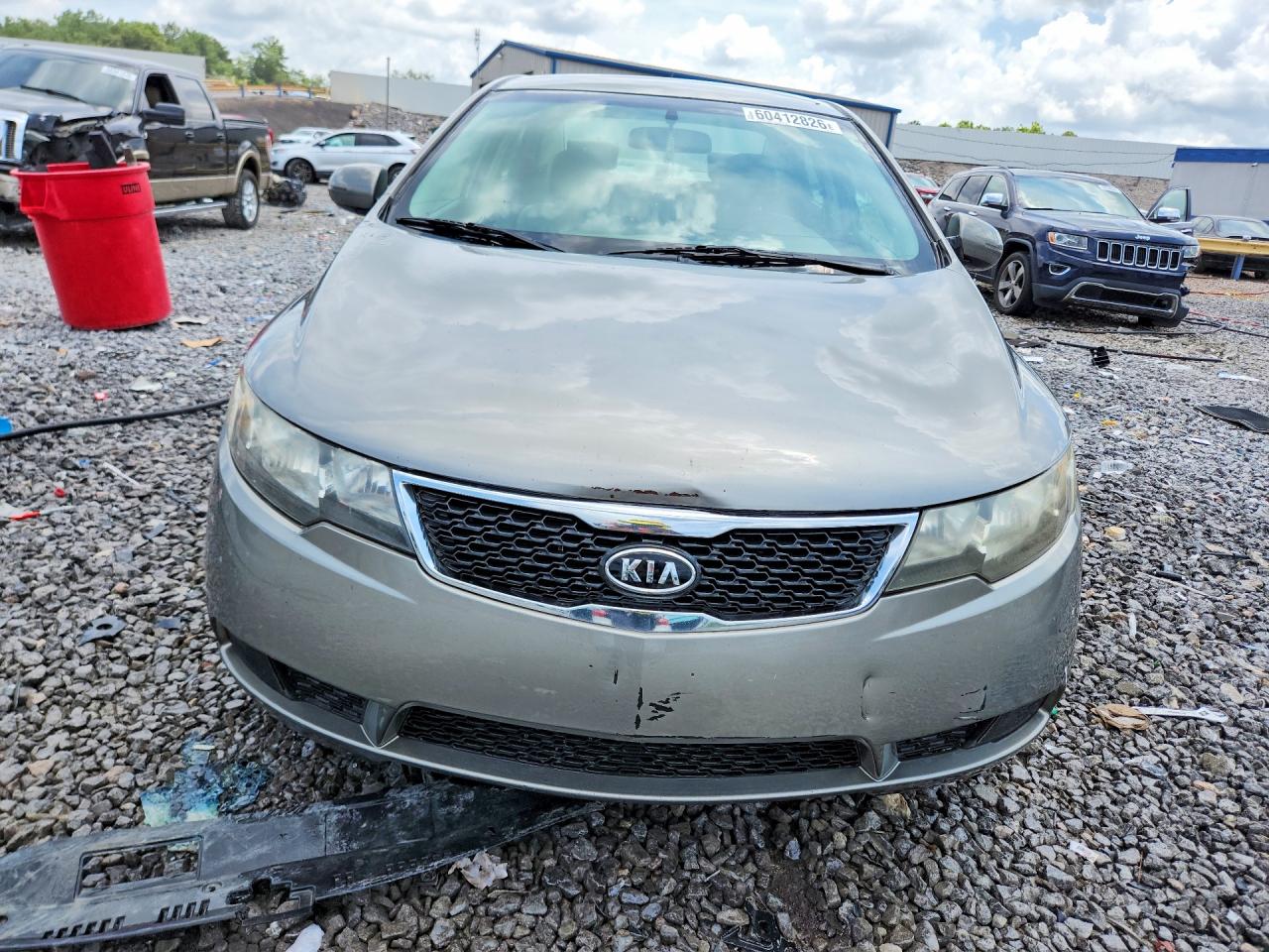 2012 Kia Forte Ex Gray vin: KNAFU4A21C5594110