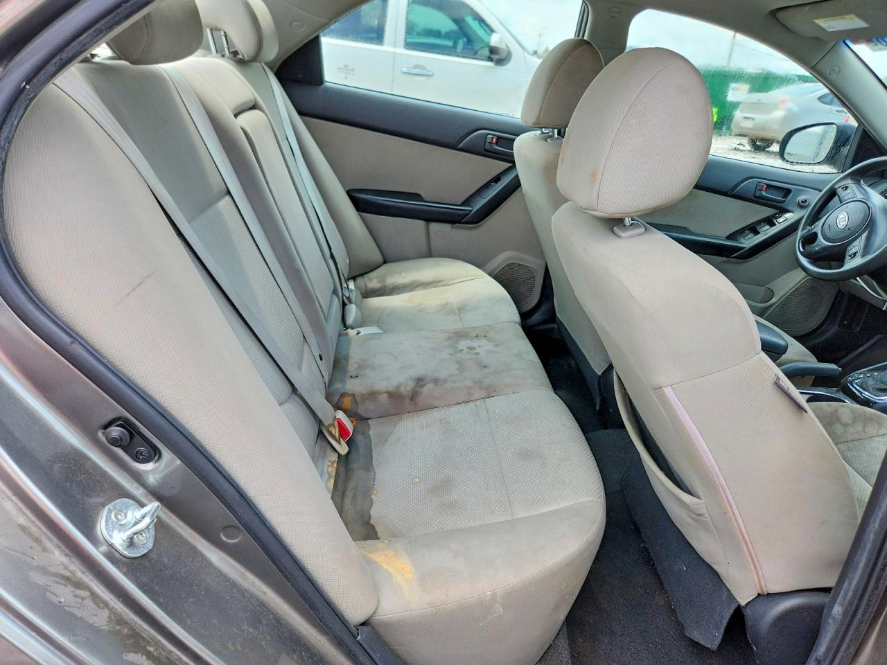 2012 Kia Forte Ex Gray vin: KNAFU4A21C5594110