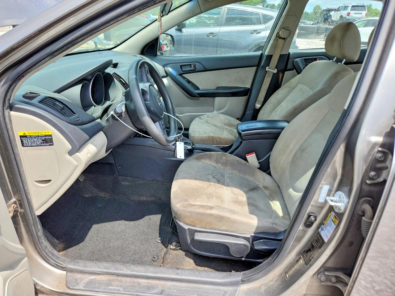 2012 Kia Forte Ex Gray vin: KNAFU4A21C5594110