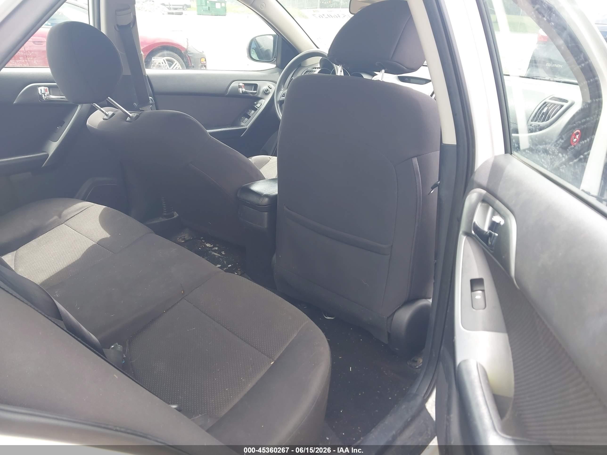 2013 Kia Forte Ex White vin: KNAFU4A21D5688229