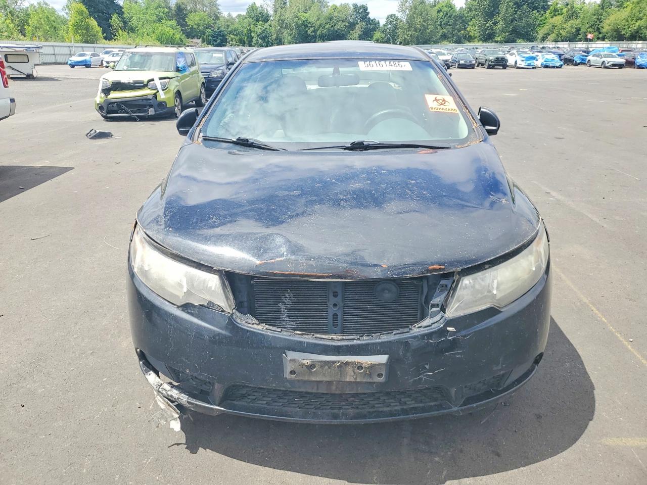 2013 Kia Forte Black vin: KNAFU4A21D5708169