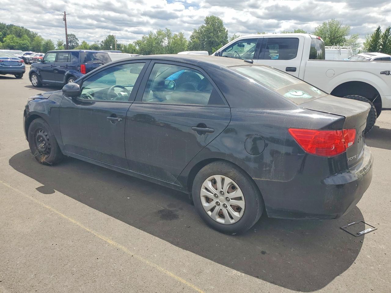 2013 Kia Forte Black vin: KNAFU4A21D5708169