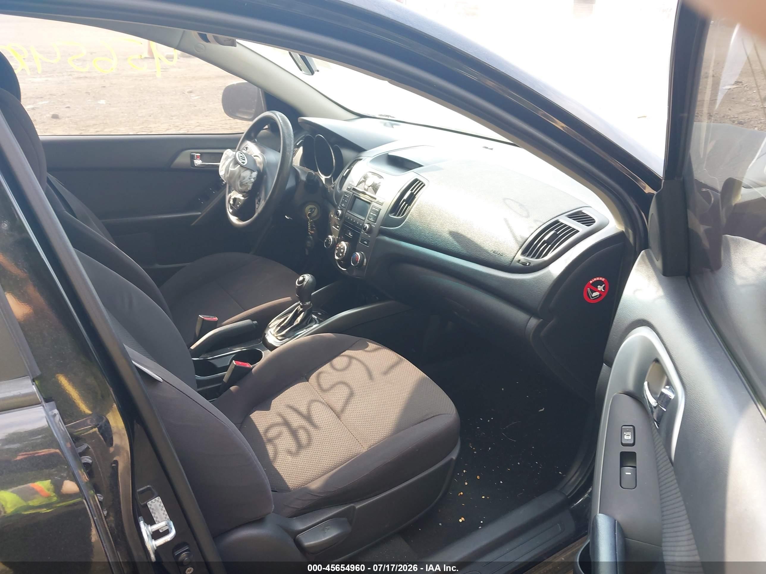 2013 Kia Forte Ex Black vin: KNAFU4A21D5721584