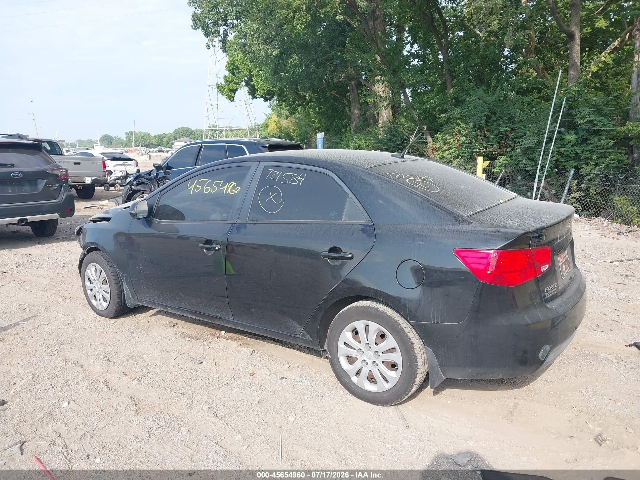 2013 Kia Forte Ex Black vin: KNAFU4A21D5721584