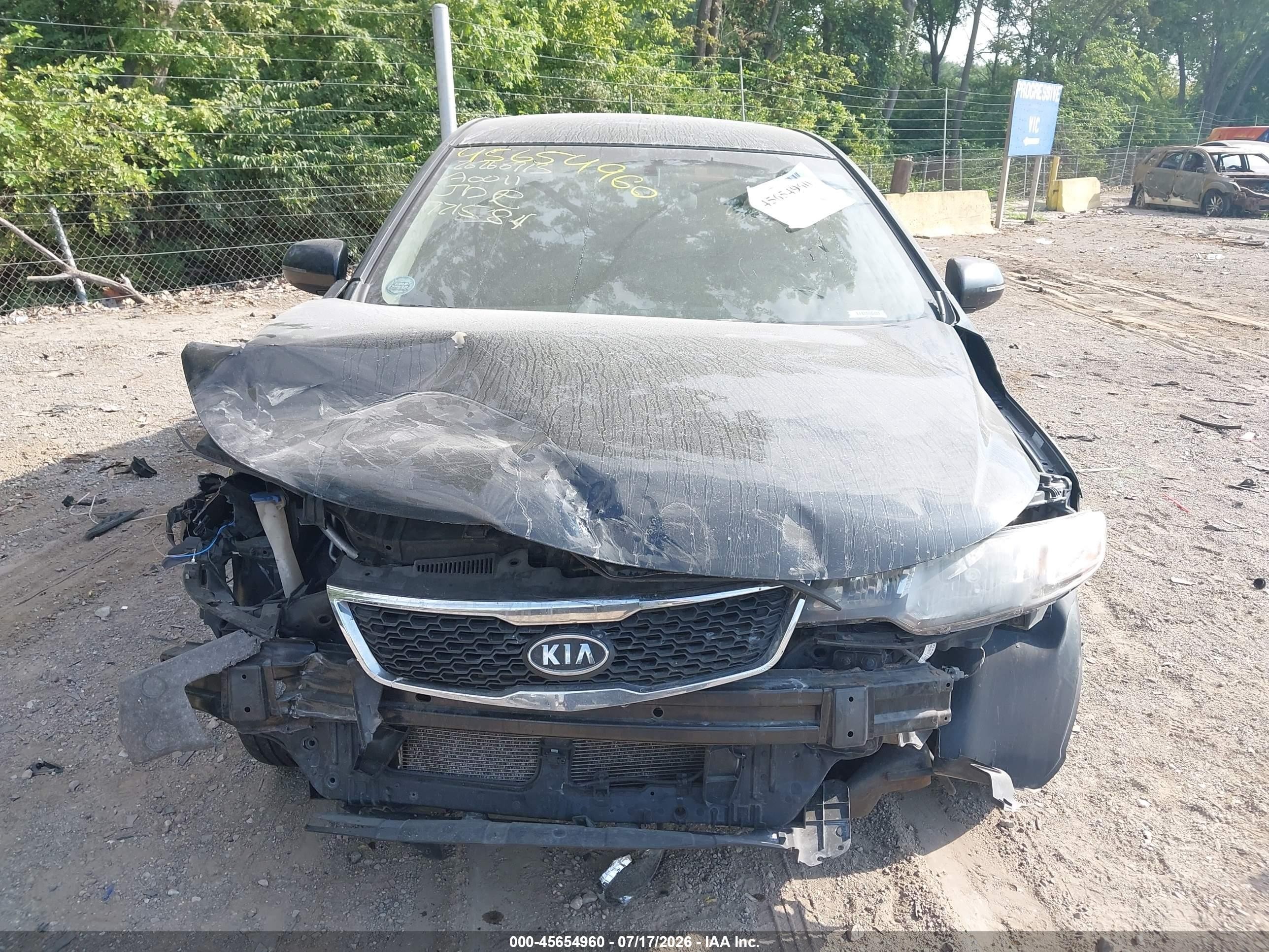 2013 Kia Forte Ex Black vin: KNAFU4A21D5721584