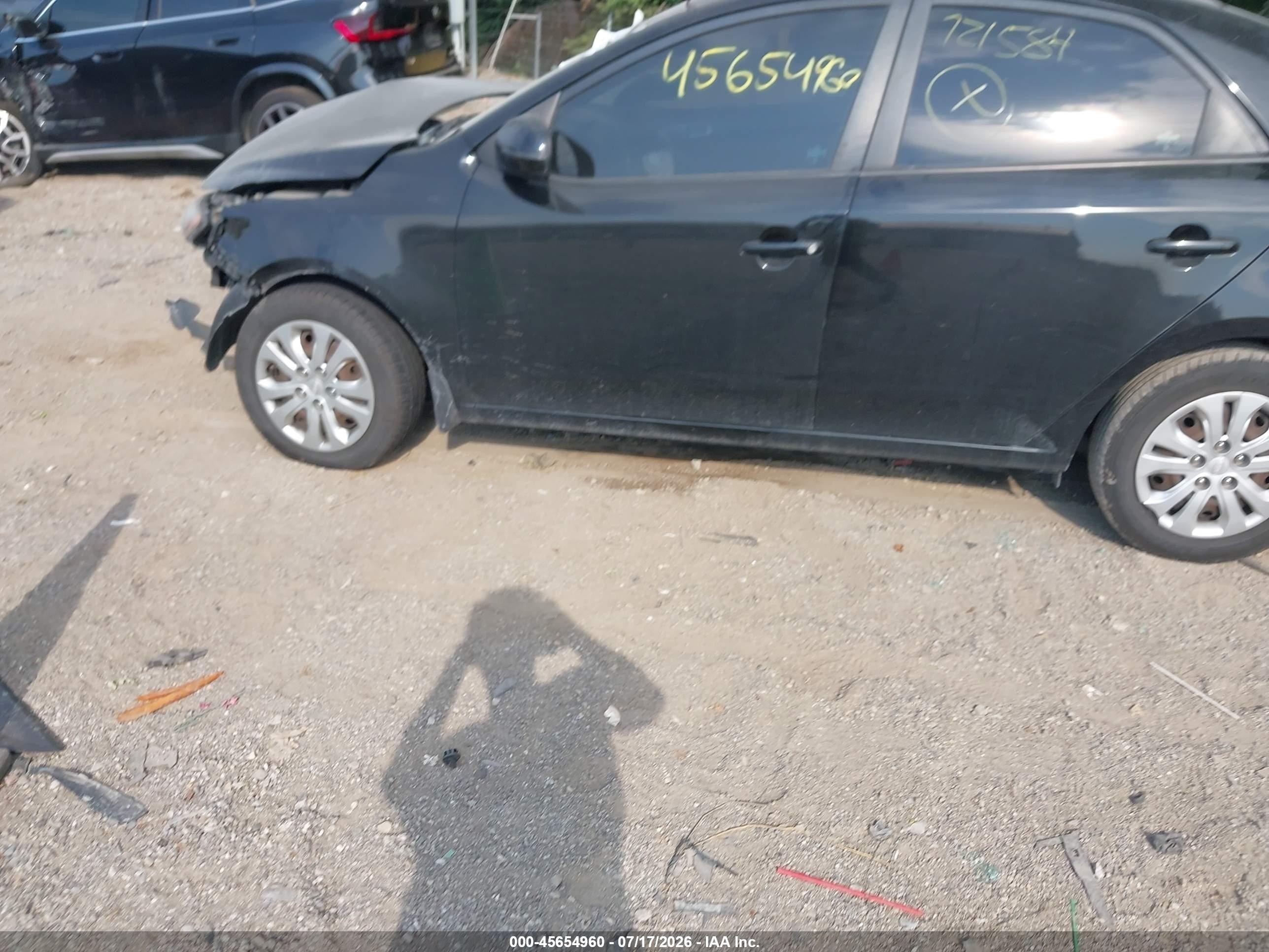 2013 Kia Forte Ex Black vin: KNAFU4A21D5721584