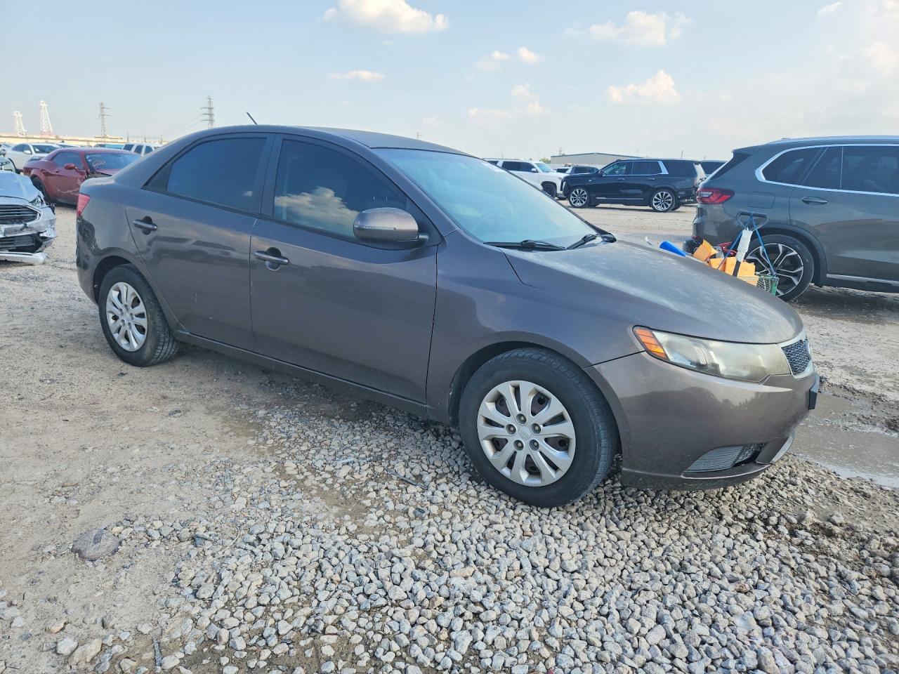 2013 Kia Forte Ex Gray vin: KNAFU4A21D5728910