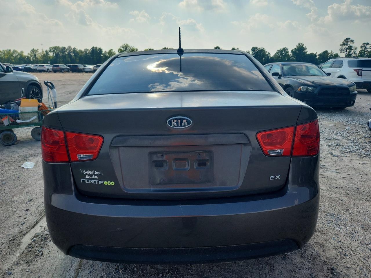 2013 Kia Forte Ex Gray vin: KNAFU4A21D5728910