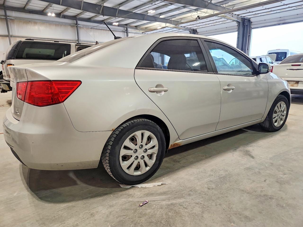 2010 Kia Forte Ex Gray vin: KNAFU4A22A5069005