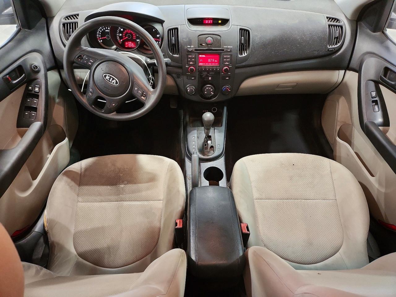 2010 Kia Forte Ex Gray vin: KNAFU4A22A5069005
