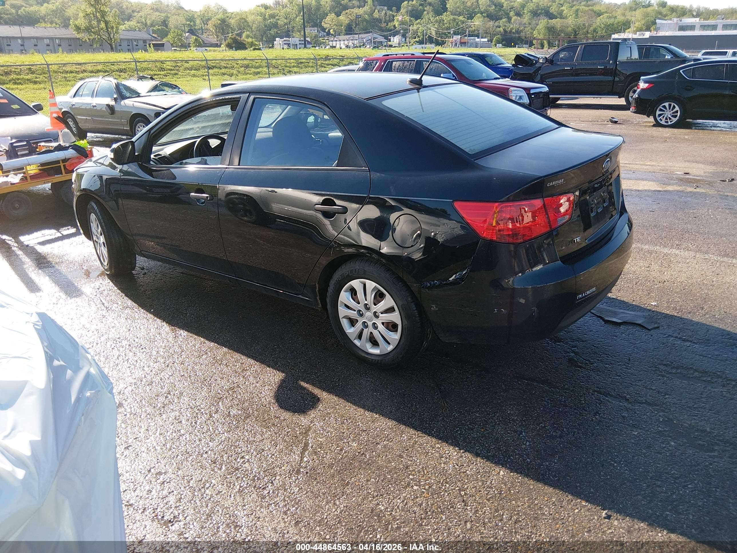 2010 Kia Forte Ex Black vin: KNAFU4A22A5105002