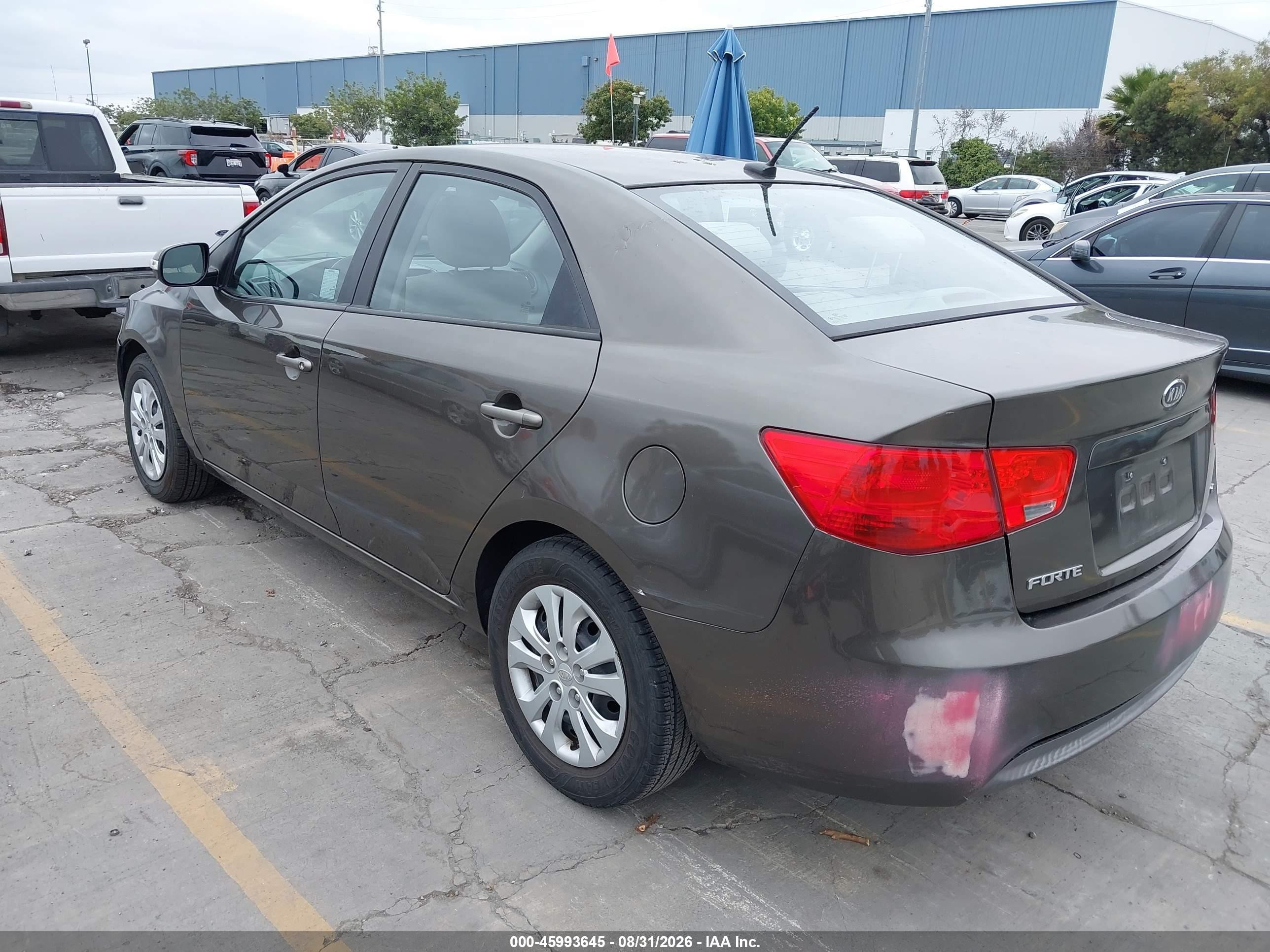 2010 Kia Forte Ex Коричневый vin: KNAFU4A22A5167192