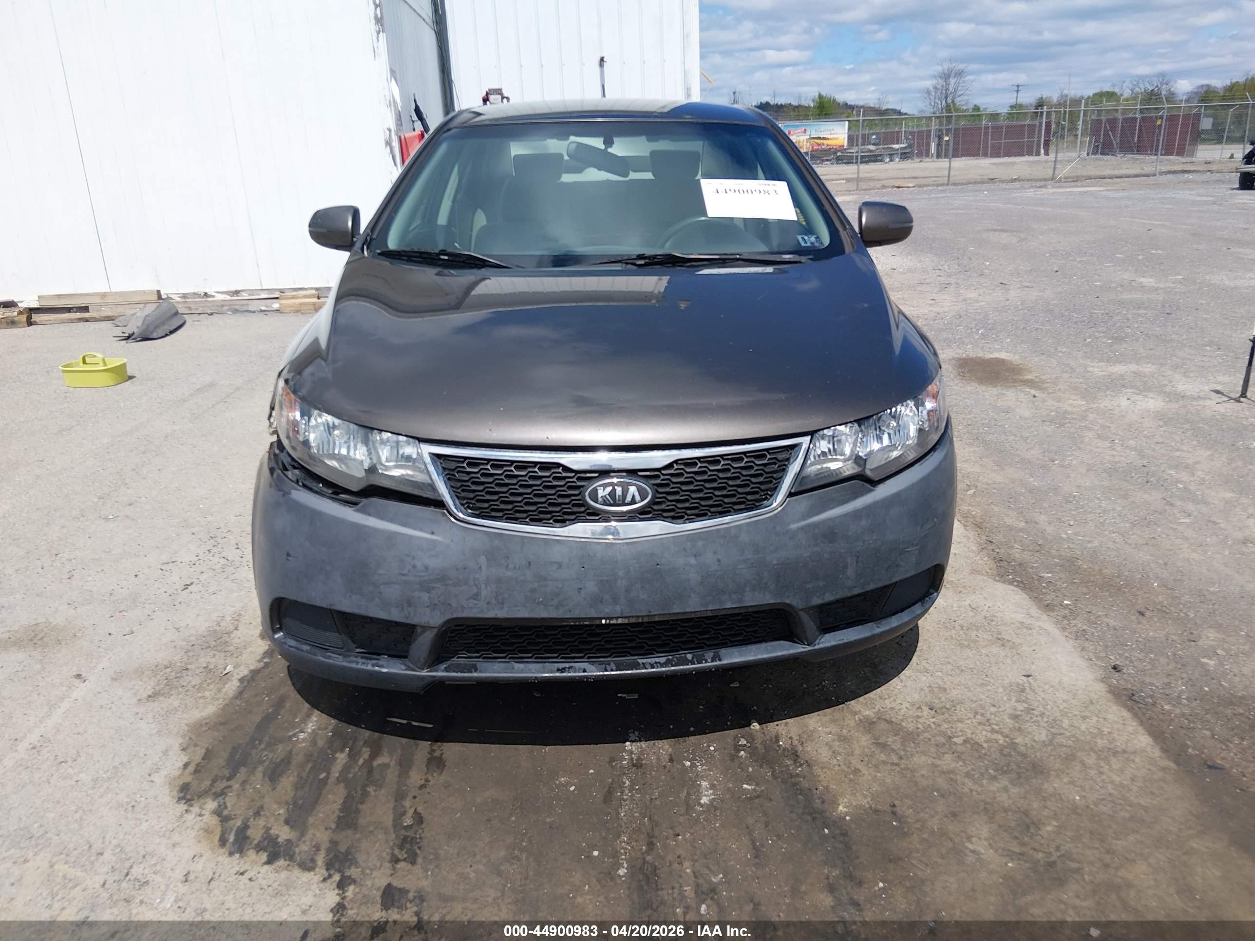2011 Kia Forte Ex Gray vin: KNAFU4A22B5365112