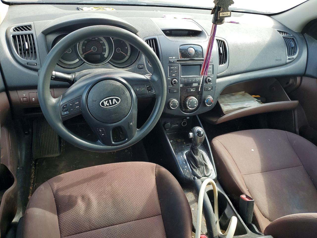 2011 Kia Forte Ex Burgundy vin: KNAFU4A22B5376580
