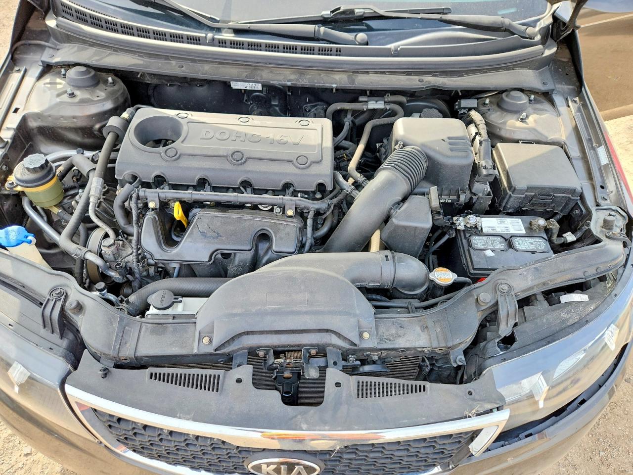 2011 Kia Forte Ex Gray vin: KNAFU4A22B5406600