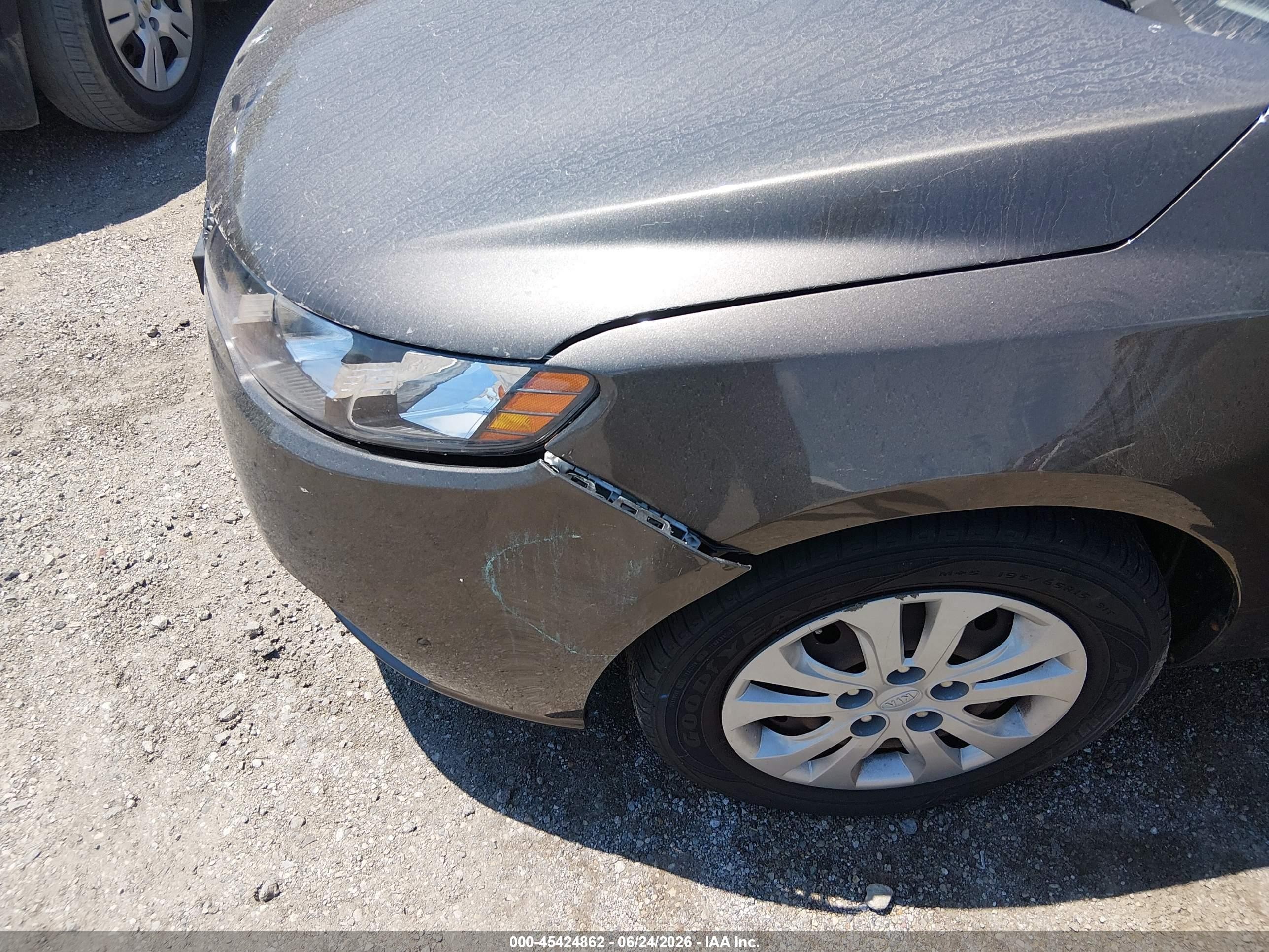 2011 Kia Forte Ex Черный vin: KNAFU4A22B5438205