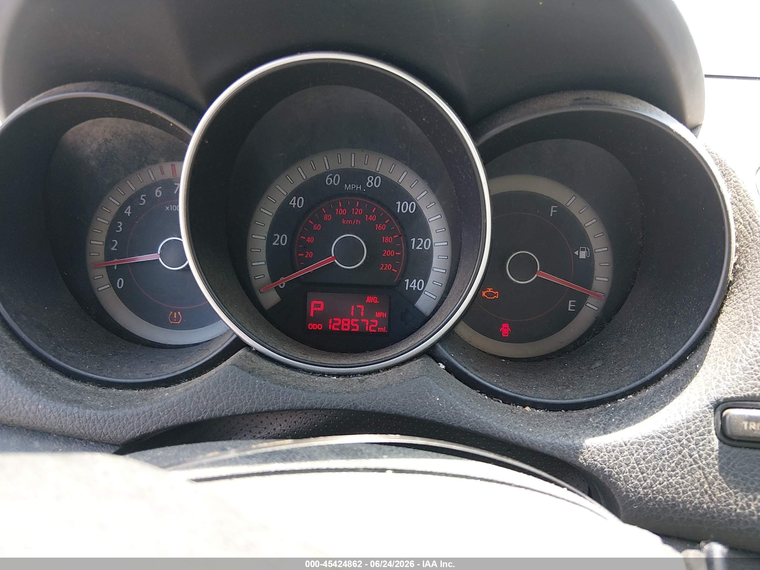 2011 Kia Forte Ex Черный vin: KNAFU4A22B5438205