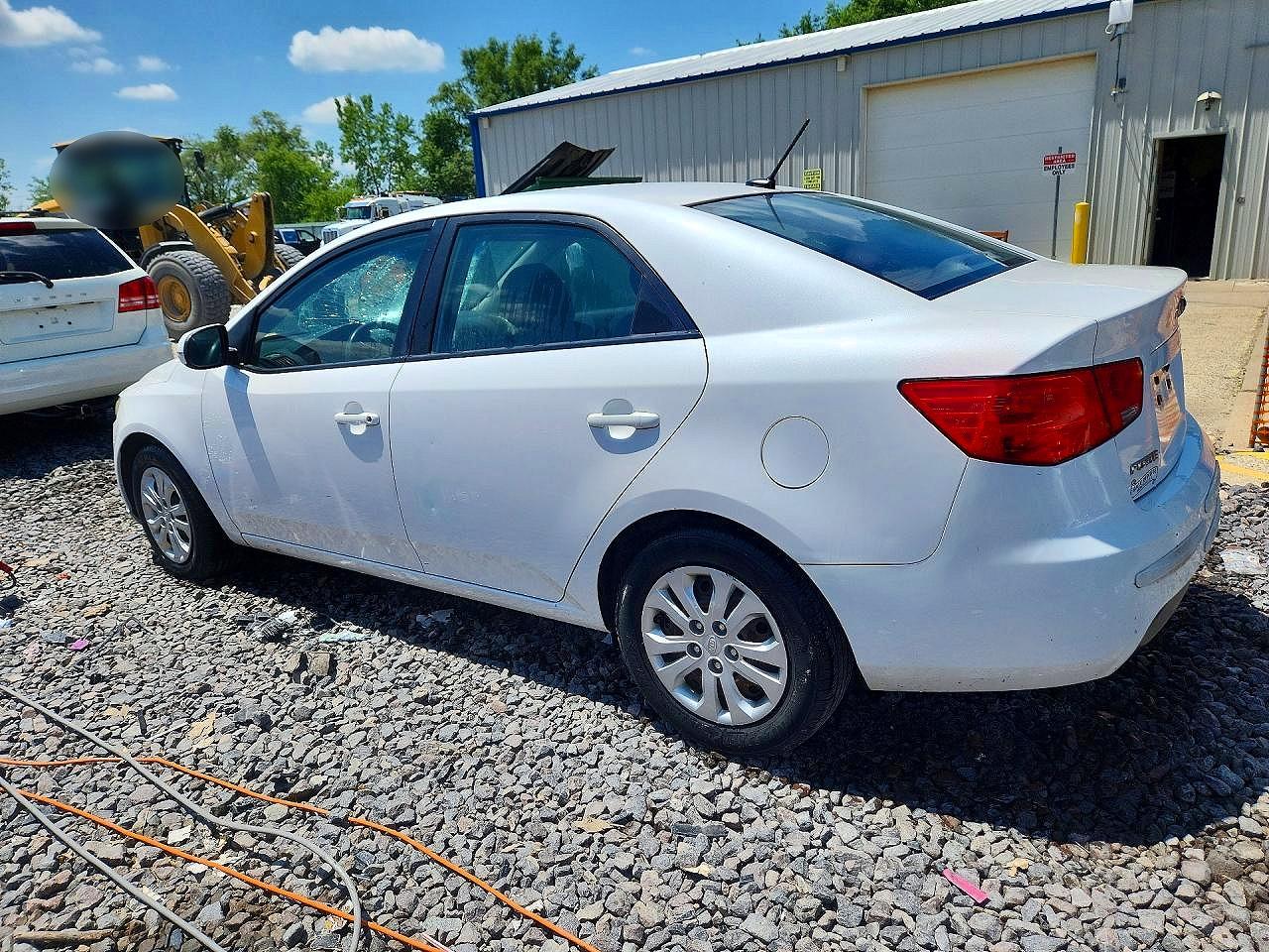 2011 Kia Forte Ex White vin: KNAFU4A22B5886542