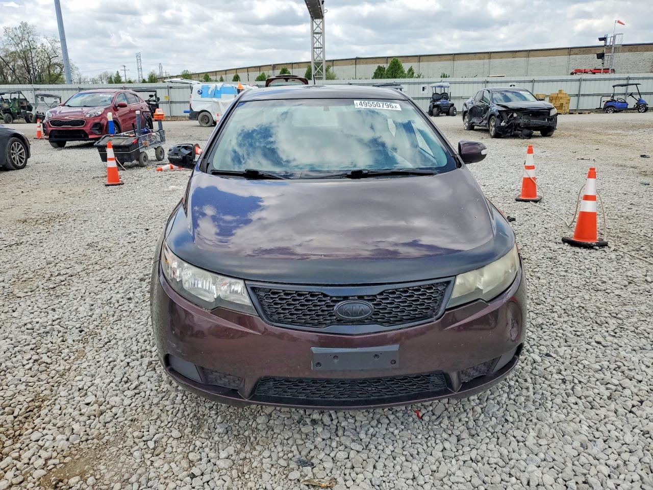 2011 Kia Forte Ex Красный vin: KNAFU4A22B5889070