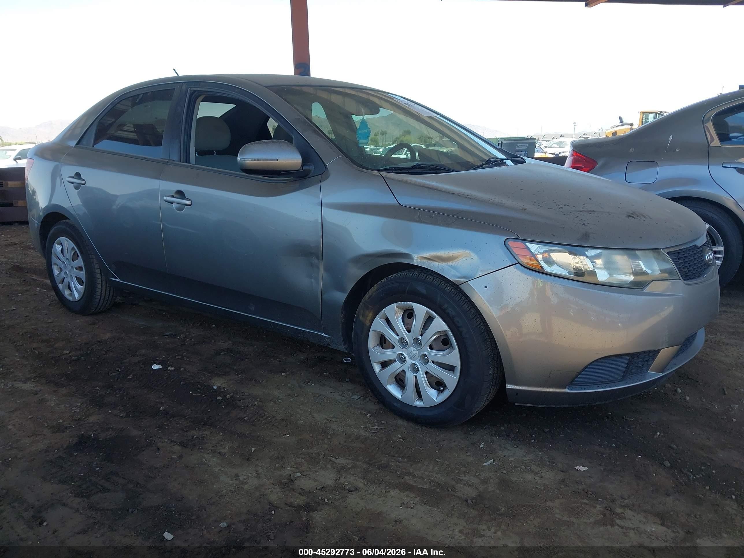 2012 Kia Forte Ex Gray vin: KNAFU4A22C5507329