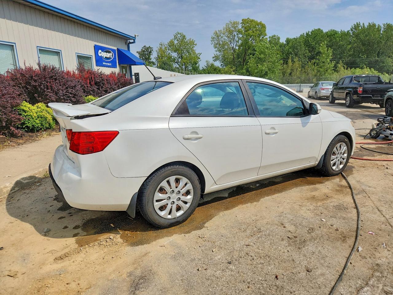 2012 Kia Forte Ex White vin: KNAFU4A22C5519920