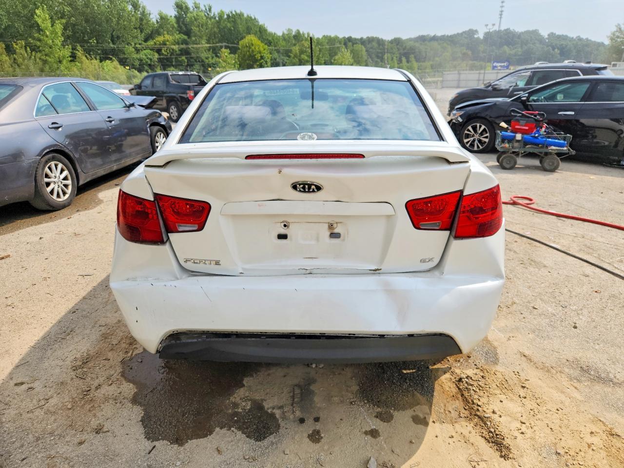 2012 Kia Forte Ex White vin: KNAFU4A22C5519920