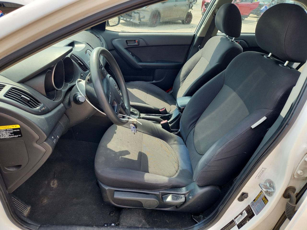 2012 Kia Forte Ex White vin: KNAFU4A22C5519920