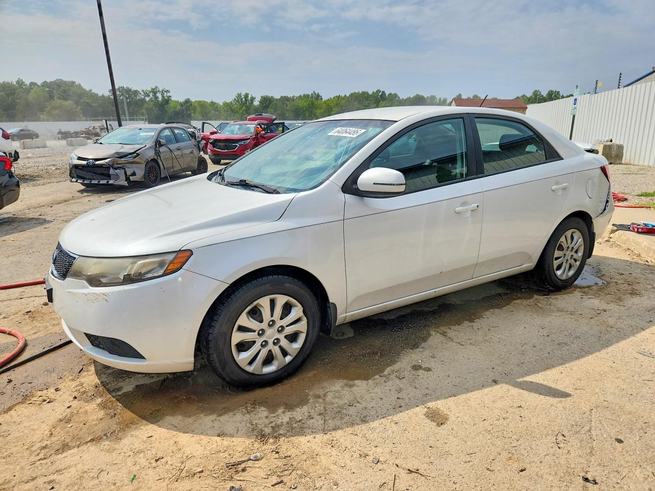 2012 Kia Forte Ex White vin: KNAFU4A22C5519920