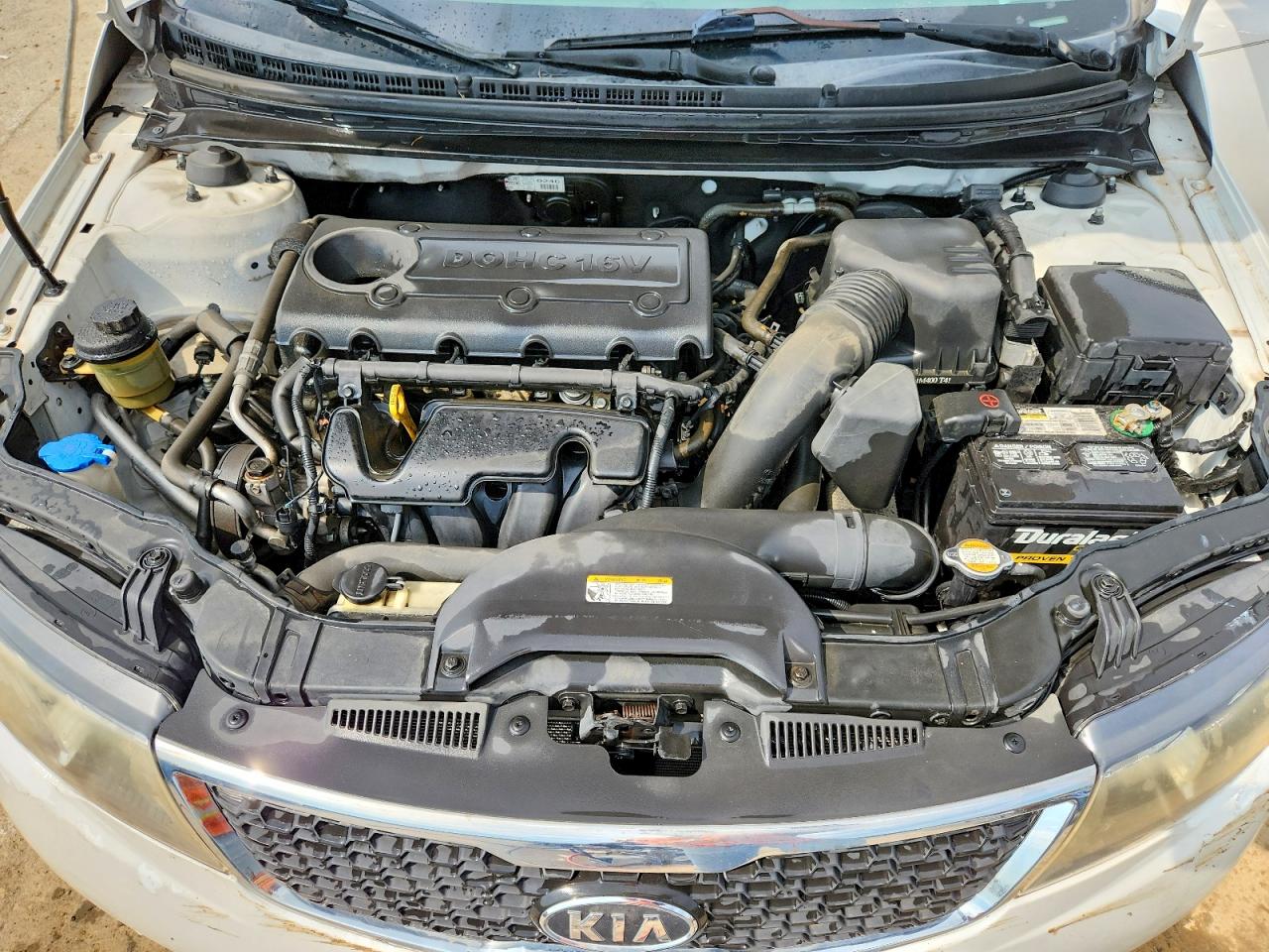 2012 Kia Forte Ex White vin: KNAFU4A22C5519920