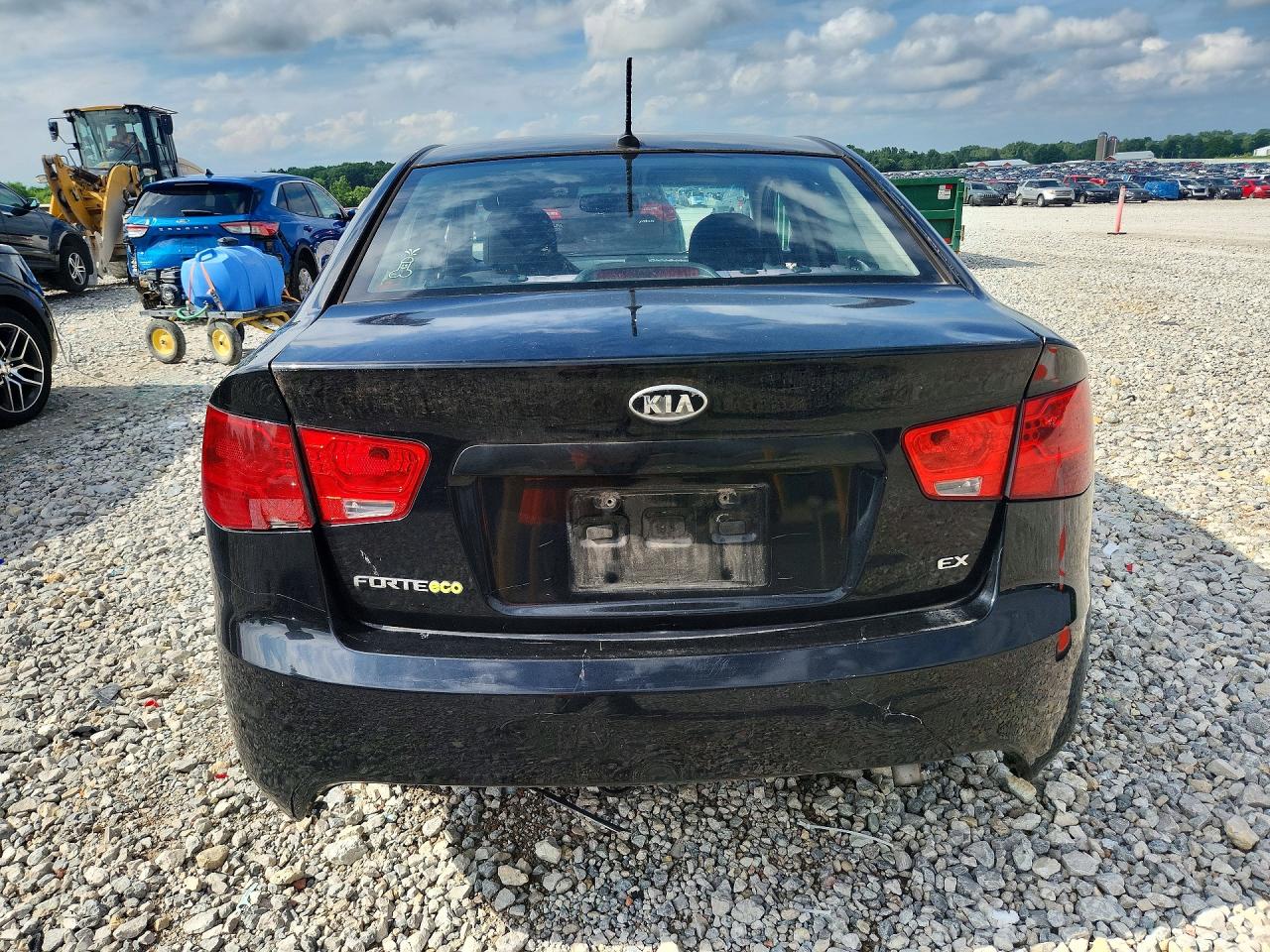 2012 Kia Forte Ex Black vin: KNAFU4A22C5558698