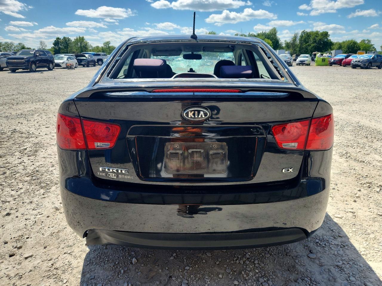 2012 Kia Forte Ex Black vin: KNAFU4A22C5562881