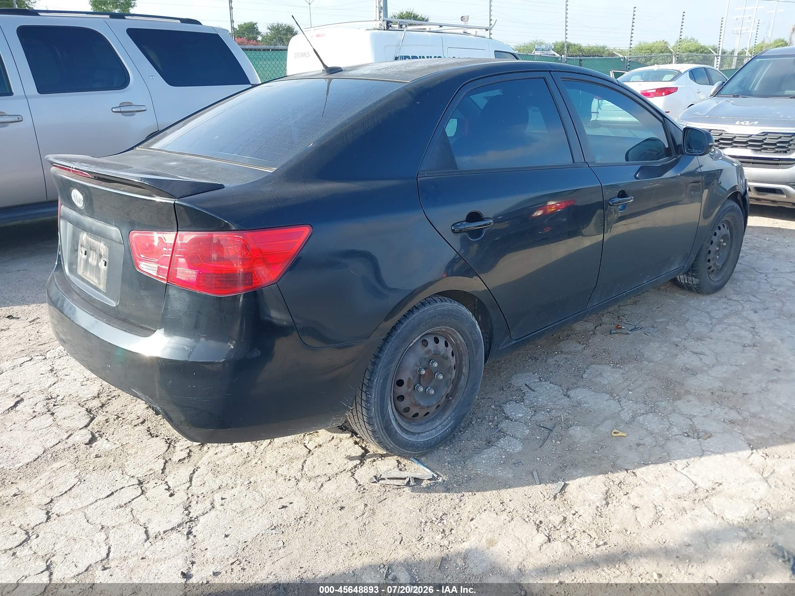 2012 Kia Forte Ex Black vin: KNAFU4A22C5625428
