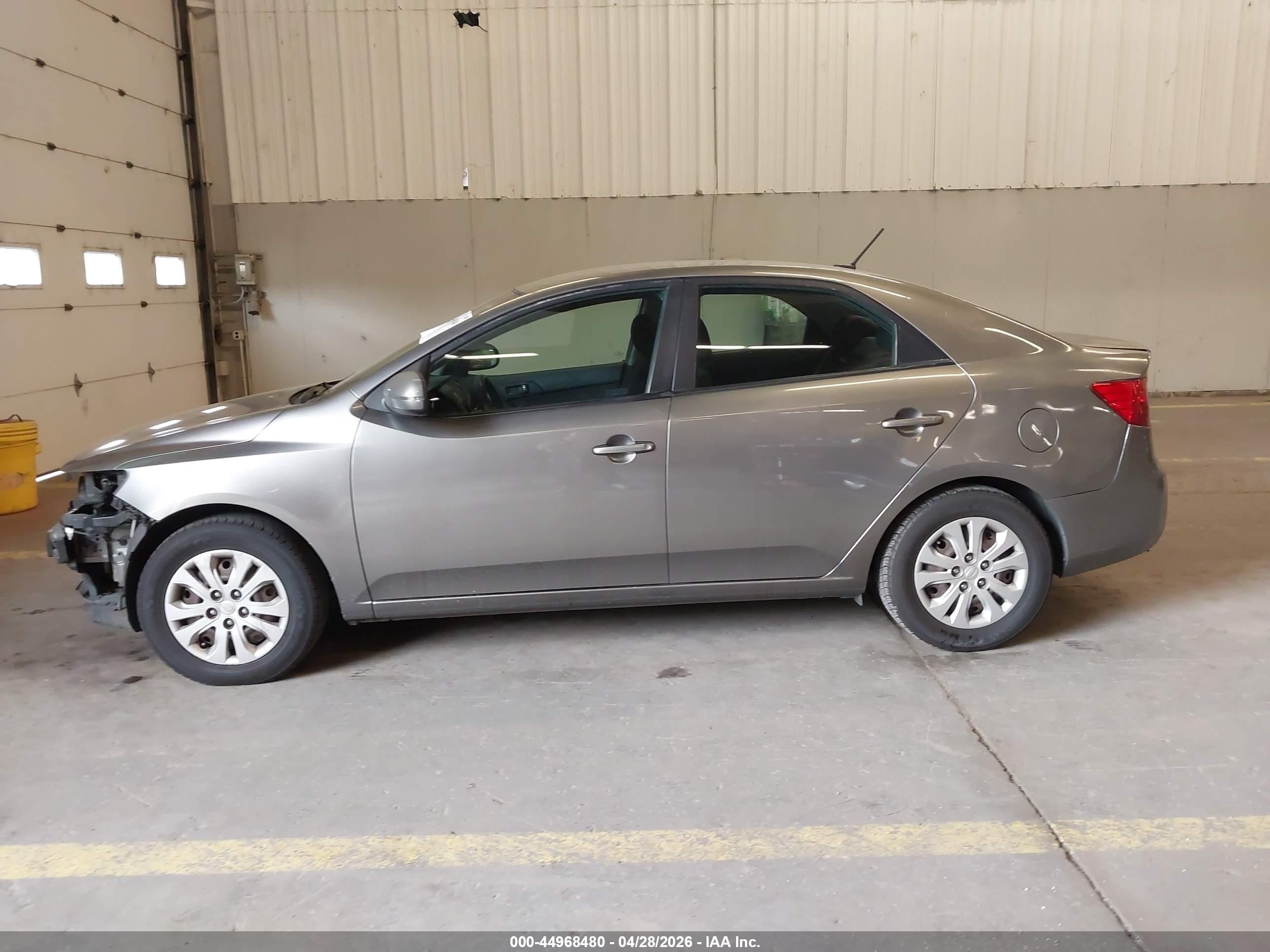 2012 Kia Forte Ex Gray vin: KNAFU4A22C5640530