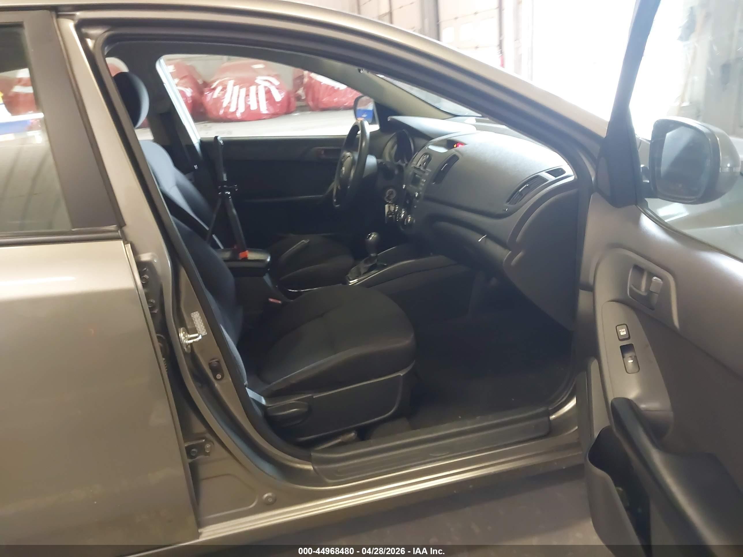 2012 Kia Forte Ex Gray vin: KNAFU4A22C5640530