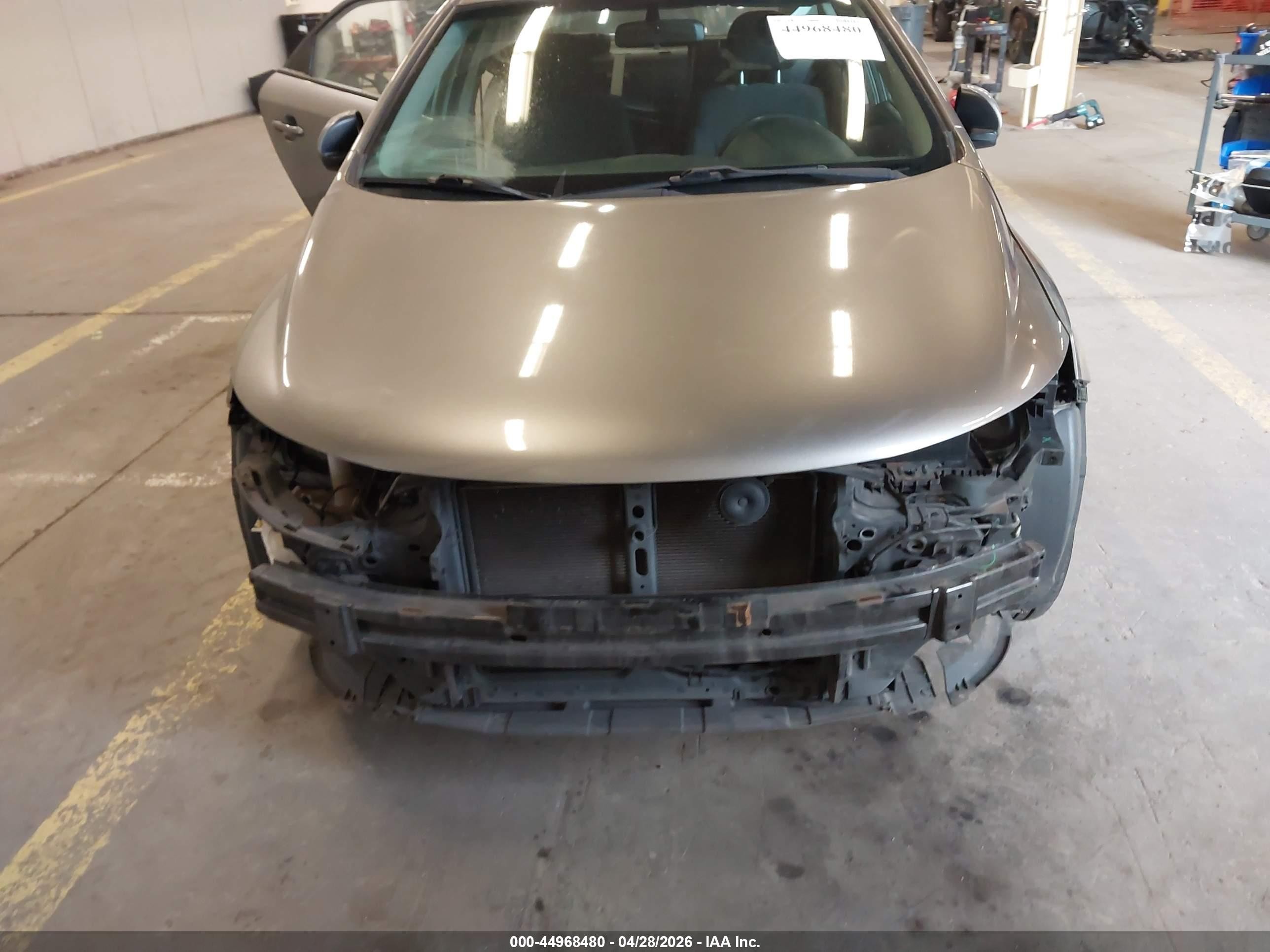 2012 Kia Forte Ex Gray vin: KNAFU4A22C5640530