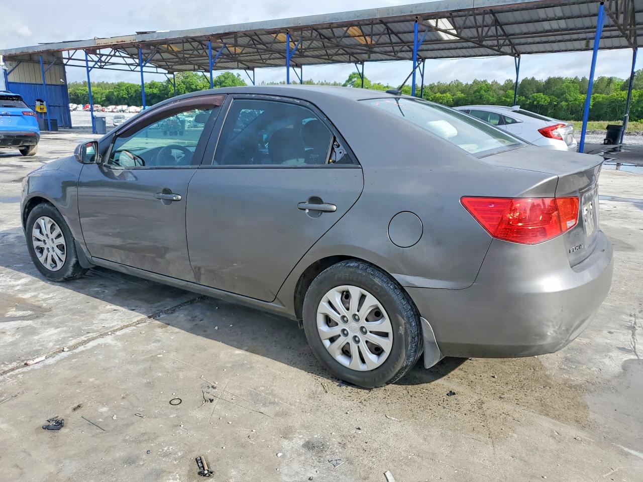 2013 Kia Forte Ex Gray vin: KNAFU4A22D5711694