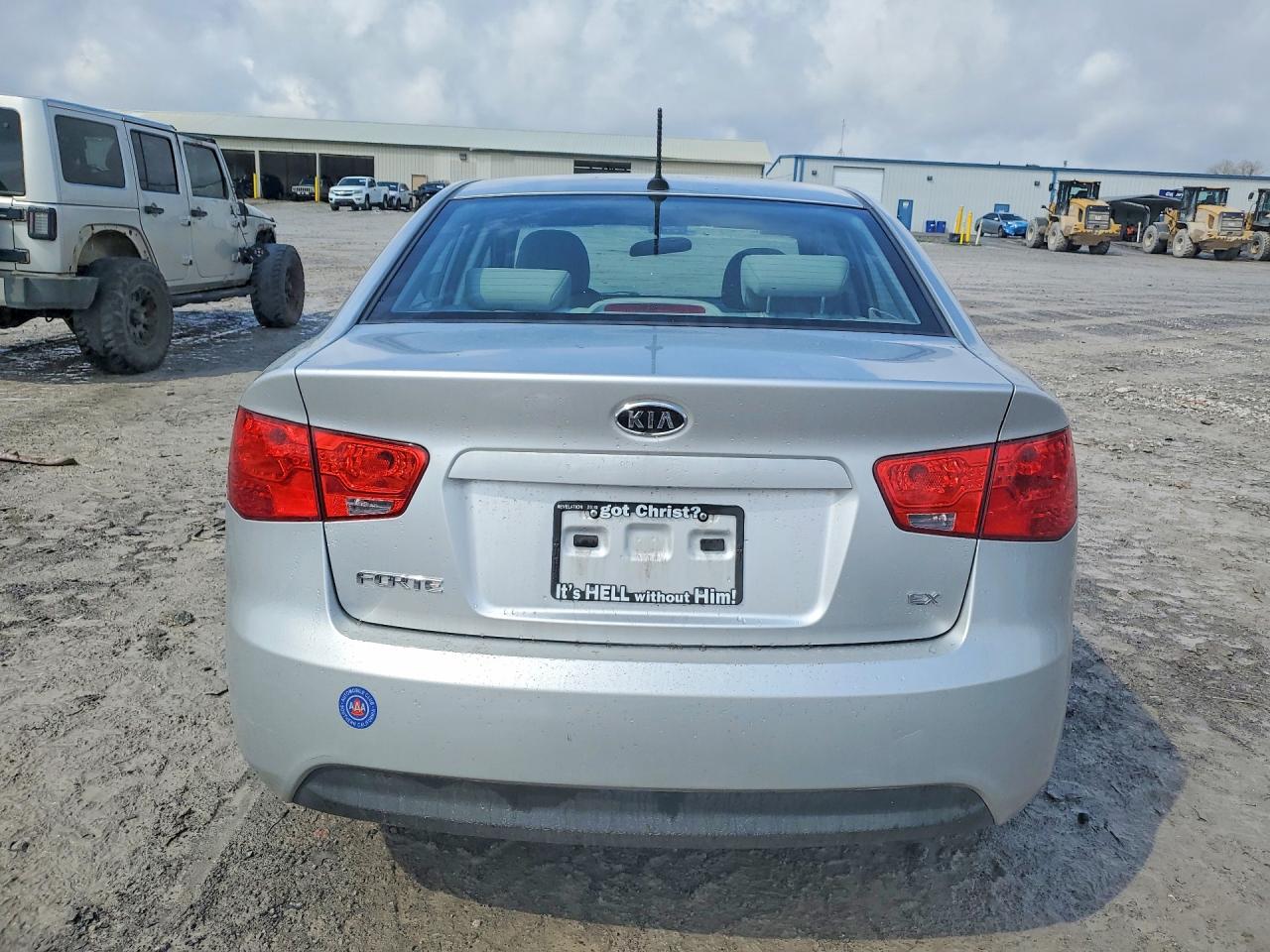 2013 Kia Forte Ex Silver vin: KNAFU4A22D5738975